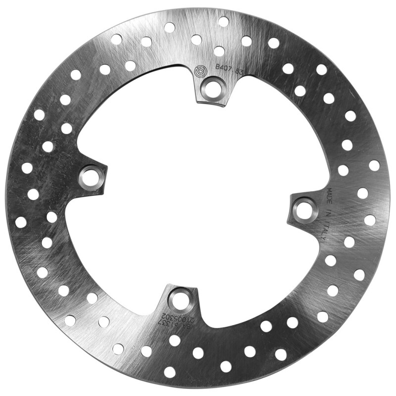 Honda CB Brake Rotor (1) - Rear - Brembo OE Powersports - Slotted - `04-`08